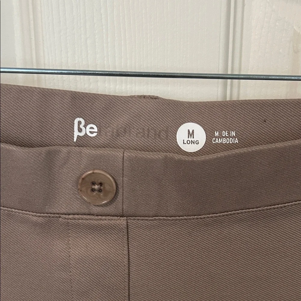Betabrand Tan Yoga Pants - Picture 2 of 6